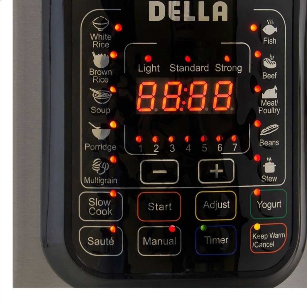 Della 10 qt Multifunction Pressure Cooker